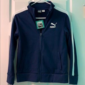 PUMA boys NEW with tags track jacket size M 10-12